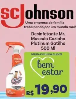 Covabra Supermercados Desinfetante Mr. Musculo Cozinha Platinum Gatilho oferta