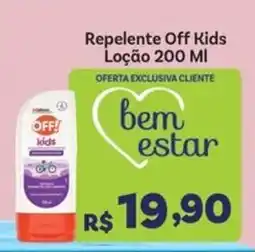 Covabra Supermercados Repelente Off Kids Loção oferta
