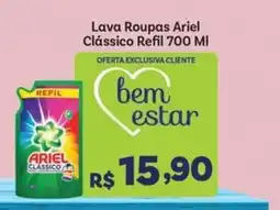 Covabra Supermercados Lava Roupas Ariel Clássico Refil oferta