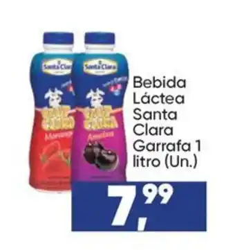Imec Supermercados Bebida Láctea Santa Clara oferta