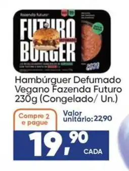 Imec Supermercados Hambúrguer Defumado Vegano Fazenda Futuro oferta