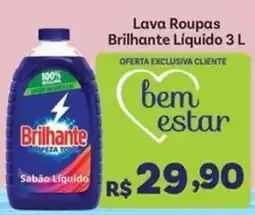 Covabra Supermercados Lava Roupas Brilhante Líquido oferta