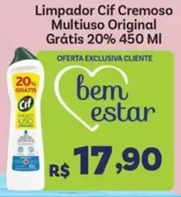 Covabra Supermercados Limpador Cif Cremoso Multiuso Original oferta