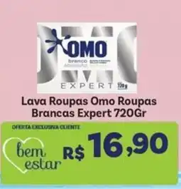 Covabra Supermercados Lava Roupas Omo Roupas Brancas Expert 720Gr oferta
