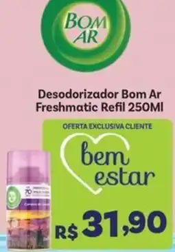Covabra Supermercados Desodorizador Bom Ar Freshmatic Refil oferta