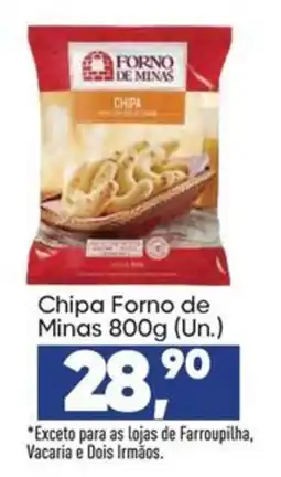 Imec Supermercados Chipa forno de minas oferta