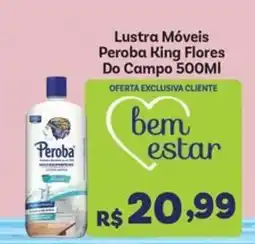 Covabra Supermercados Lustra Móveis Peroba King Flores Do Campo oferta