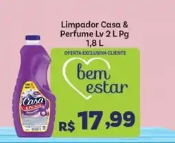 Covabra Supermercados Limpador Casa & Perfume Lv 2 L Pg oferta
