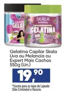 Imec Supermercados Gelatina Capilar Skala Uva ou Melancia ou Expert Mais Cachos oferta