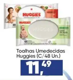 Imec Supermercados Toalhas Umedecidas Huggies oferta