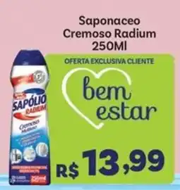 Covabra Supermercados Saponaceo Cremoso Radium oferta