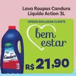 Covabra Supermercados Lava Roupas Candura Líquido Action oferta