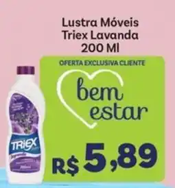 Covabra Supermercados Lustra Móveis Triex Lavanda oferta