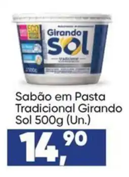 Imec Supermercados Sabão em pasta tradicional girando sol oferta