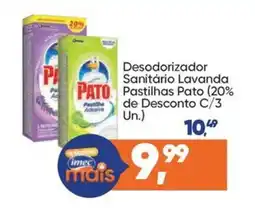 Imec Supermercados Desodorizador Sanitário Lavanda Pastilhas Pato oferta