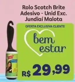 Covabra Supermercados Rolo scotch brite adesivo - unid exc. oferta