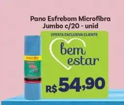 Covabra Supermercados Pano Esfregom Microfibra Jumbo oferta