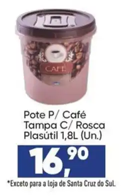 Imec Supermercados Pote p/ café oferta