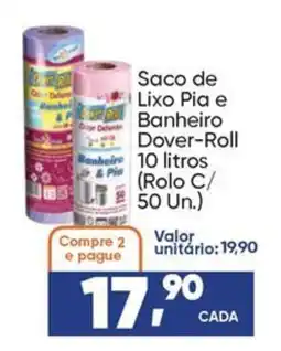 Imec Supermercados Saco de Lixo Pia e Banheiro Dover-Roll oferta