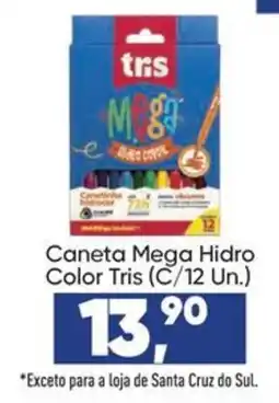 Imec Supermercados Caneta mega hidro color tris oferta