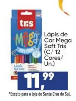 Imec Supermercados Lápis de cor mega soft tris oferta