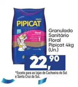 Imec Supermercados Granulado Sanitário Floral Pipicat oferta