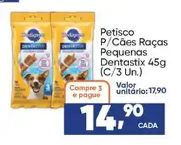 Imec Supermercados Petisco p/cães raças pequenas dentastix oferta