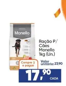 Imec Supermercados Ração P/ Cães Monello oferta