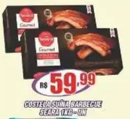 Violeta Supermercados Costela suína barbecue oferta