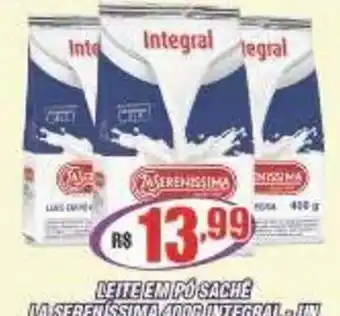 Leite em pó sache la serenissima integral