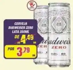 Violeta Supermercados Cerveja budweiser zero oferta