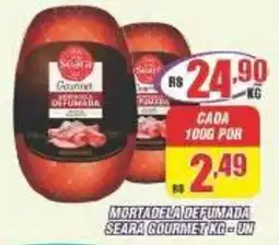 Violeta Supermercados Mortadela defumada seara gourmetiko oferta