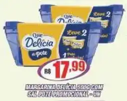 Violeta Supermercados Margarina delicia 5000 com sal pote oferta