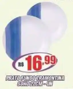 Violeta Supermercados prato fundo tramontina oferta