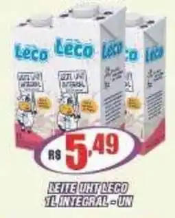 Violeta Supermercados Leite uht leco 1l integral oferta