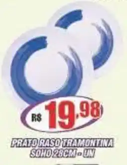 Violeta Supermercados Prato raso tramontina oferta