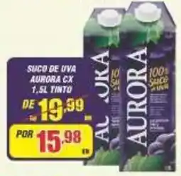 Violeta Supermercados sucro de uva aurora cx oferta