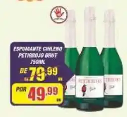 Violeta Supermercados Espumante chileno petirrojo brut oferta