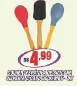 Violeta Supermercados colher/espatula de silicone oferta