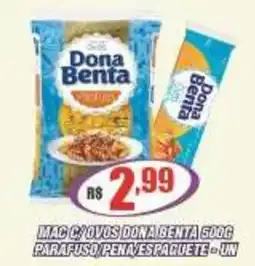 Violeta Supermercados Mac e ovos dona benta oferta