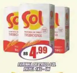 Violeta Supermercados Farinha de trigo sol tradicional oferta