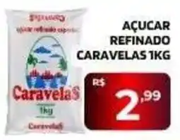 Safra Supermercados Açucar refinado caravelas oferta