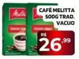 Safra Supermercados Café melitta tradicional oferta