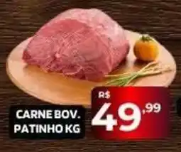 Safra Supermercados carne bov. patinho kg oferta