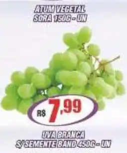 Violeta Supermercados Uva branca s/ semente band oferta