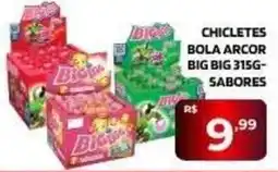 Safra Supermercados Chicletes bola arcor big big 315g-sabores oferta