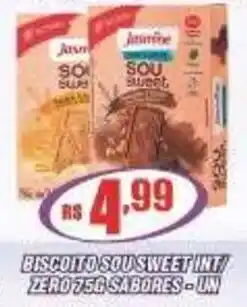 Violeta Supermercados Biscoito sou sweet int oferta