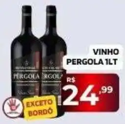 Safra Supermercados vinho pergola ilt oferta