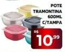 Safra Supermercados Pote tramontina c/tampa oferta