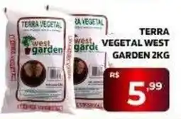 Safra Supermercados Terra vegetal west garden oferta